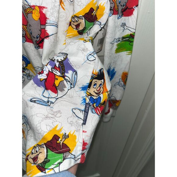 Disney Parks Ink and Paint Disneyland Jersey Sweatshirt Size XS Oversized NWT - Picture 8 of 9